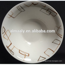 new design Ceramic deep salad bowl